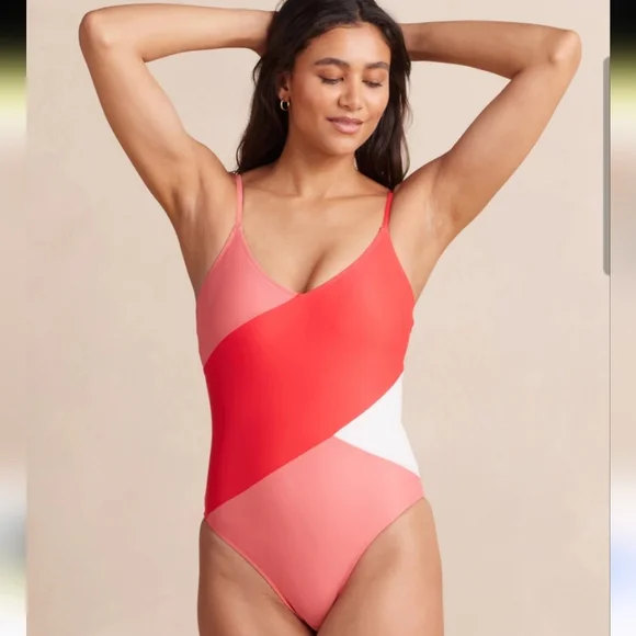 summersalt The Marina - grapefruit / coral / whitesand, Size 10 - Picture 1 of 14